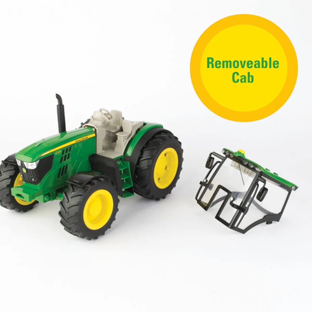 1:16 John Deere 6210R Tractor with Spreader 45960