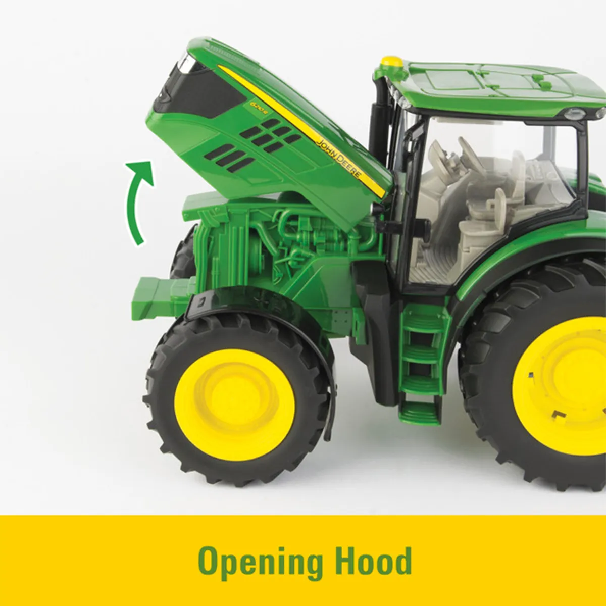 1:16 John Deere 6210R Tractor with Spreader 45960