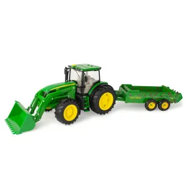 1:16 John Deere 6210R Tractor with Spreader 45960