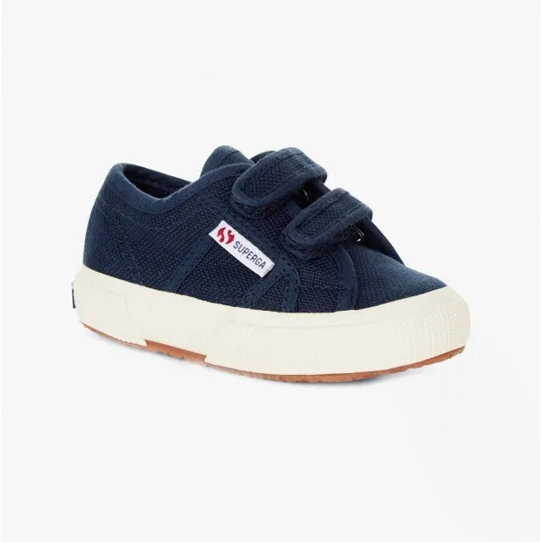 2750 JSTRAP CLASSIC Kids Canvas Trainers Navy