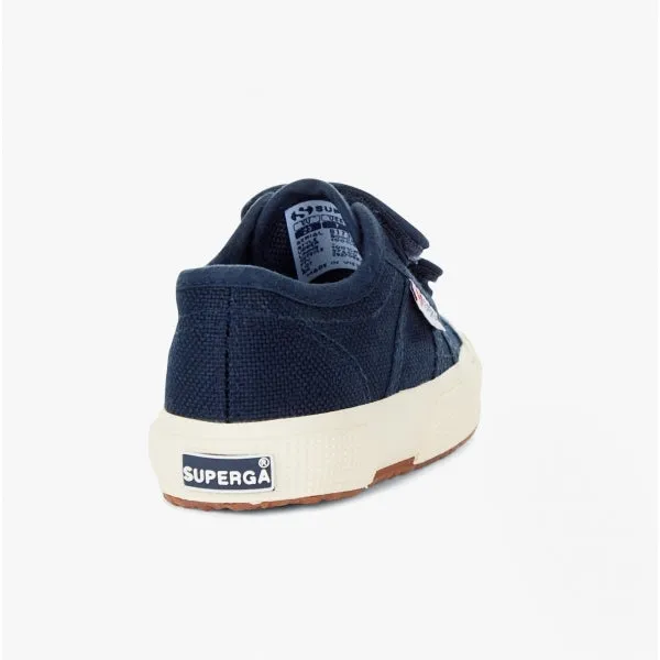 2750 JSTRAP CLASSIC Kids Canvas Trainers Navy