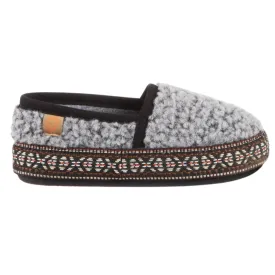 Acorn Kids' L'il Woven Trim Moc Slippers - Stormy Grey