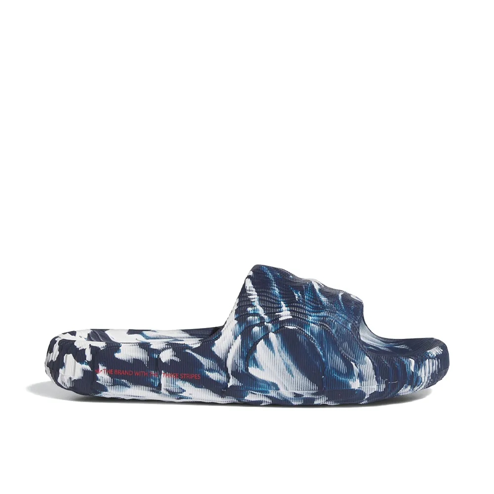 Adilette 22 'Night Indigo Swirl'