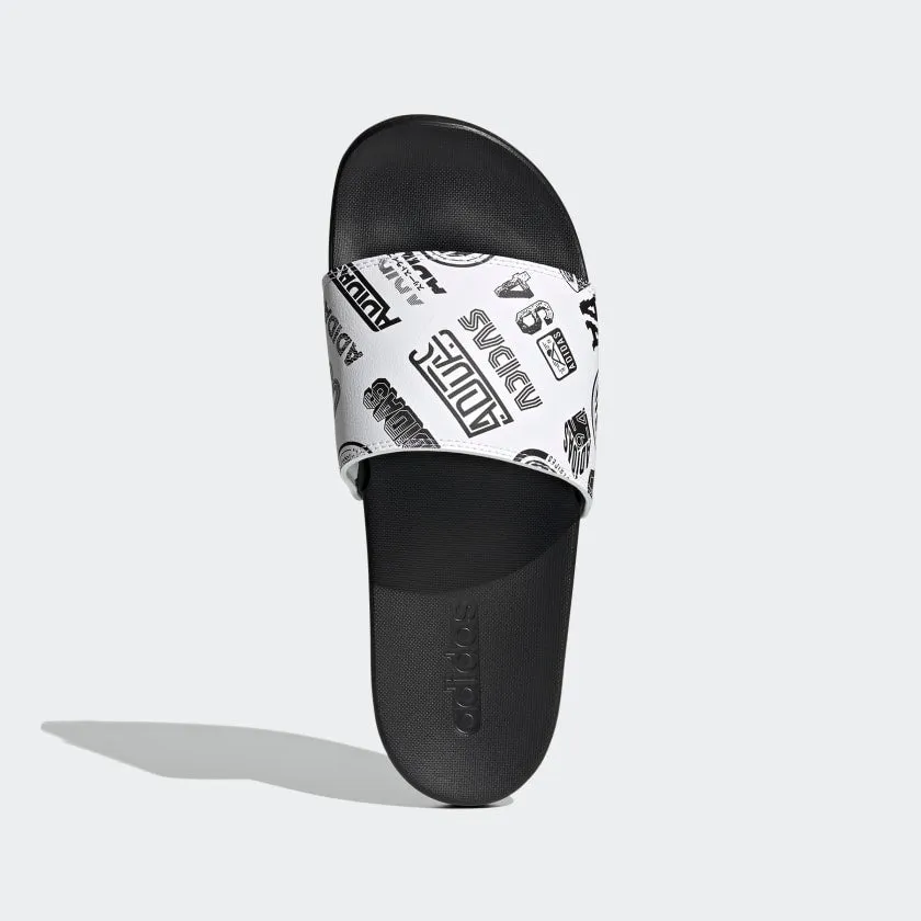 ADILETTE COMFORT SANDALS Cloud White / Core Black / Core Black-Fz1751