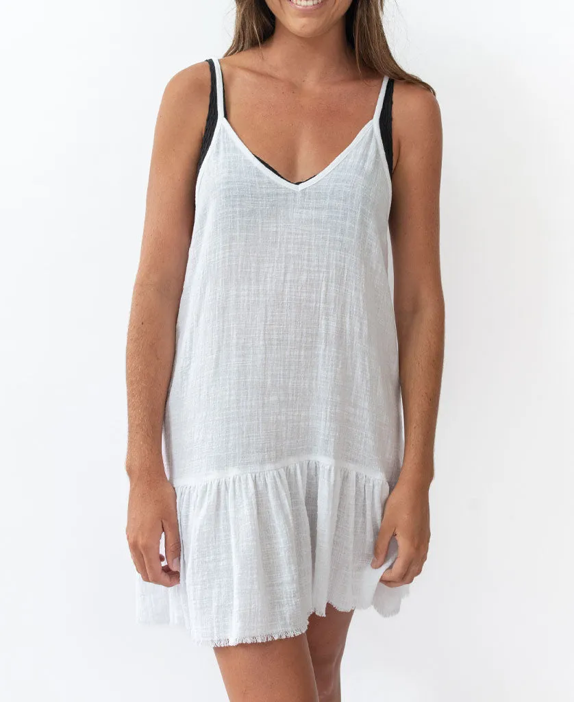 Amy Dress | White