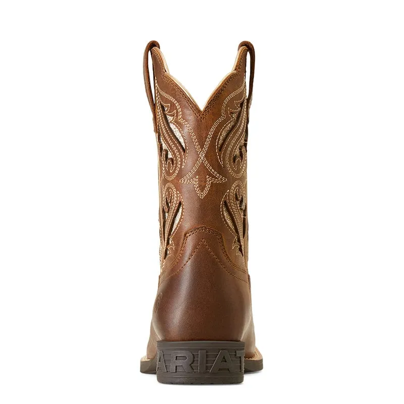 Ariat Kids Round Up Bliss Sassy Brown Western Boot 10046884