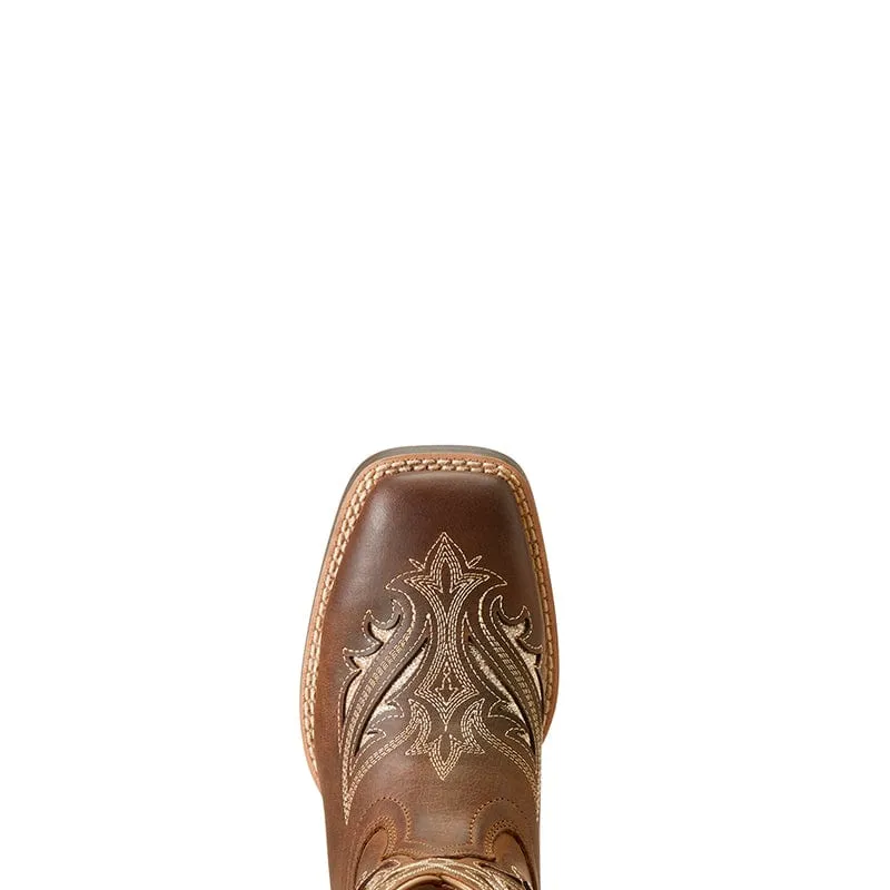 Ariat Kids Round Up Bliss Sassy Brown Western Boot 10046884