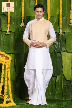 BELA SURU- Dheu Designer Dhoti(Optional)Kurta Set