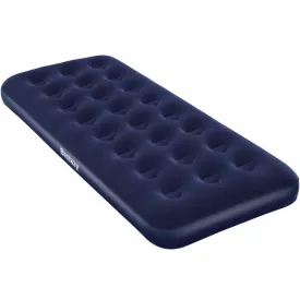 Bestway Single Velor Mattress 185X76X22Cm - Navy Blue