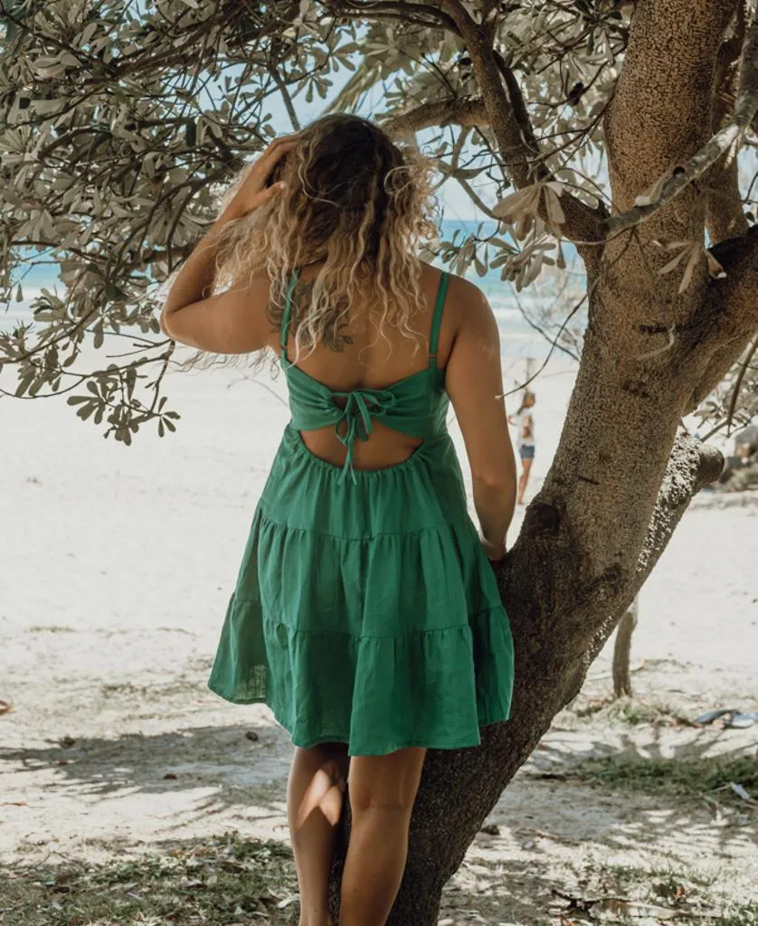 Beth Dress | Emerald