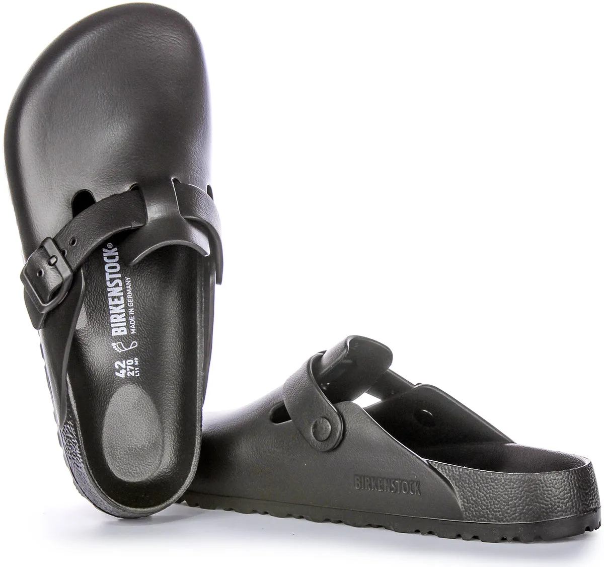 Birkenstock Boston Eva In Black | Regular Fit