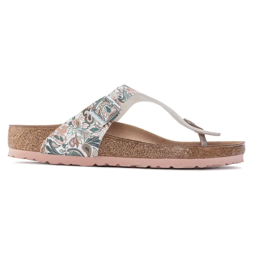 Birkenstock Gizeh Birko-Flor Paisley Light Rose