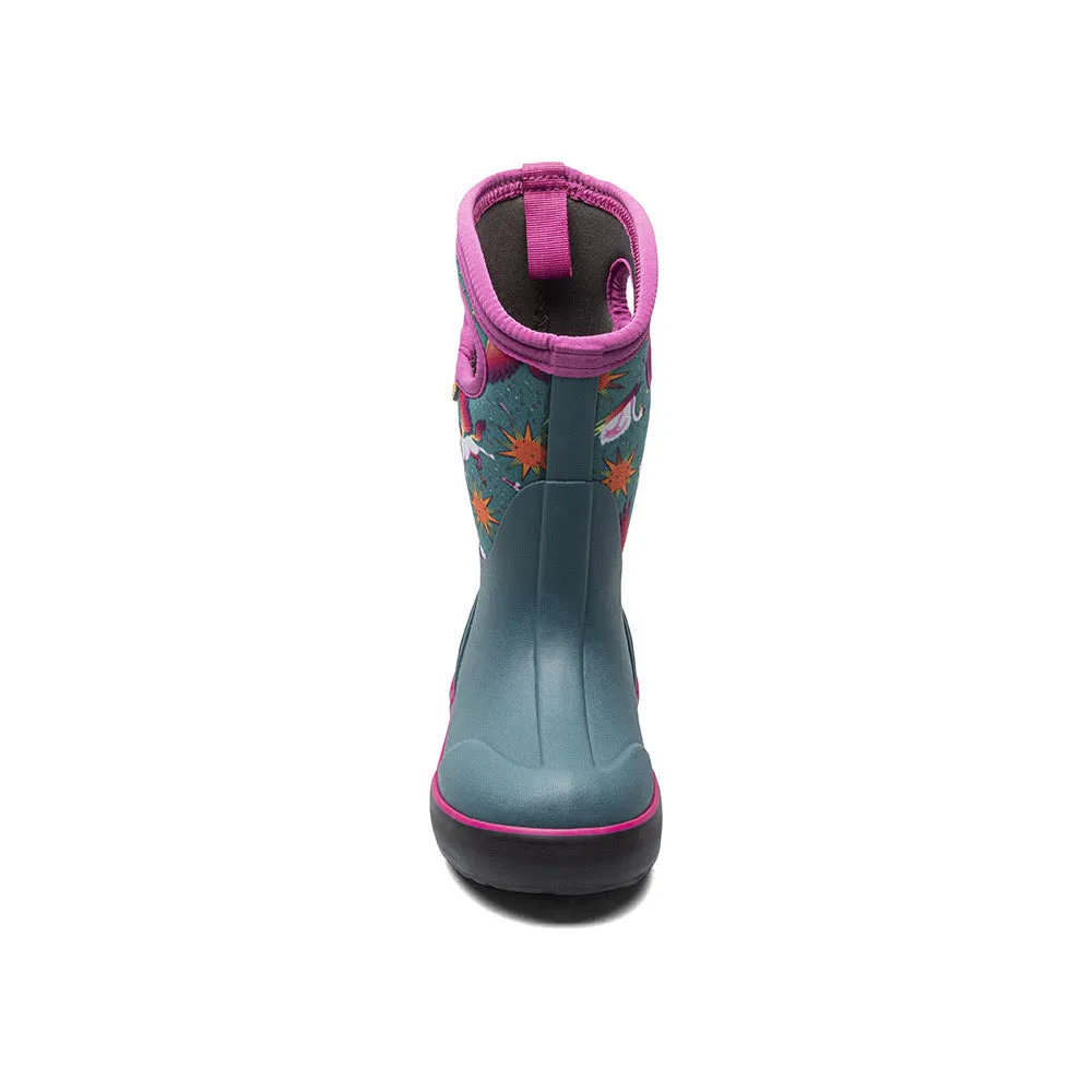 BOGS CLASSIC II SPACE PEGASUS TEAL MULTI - KIDS