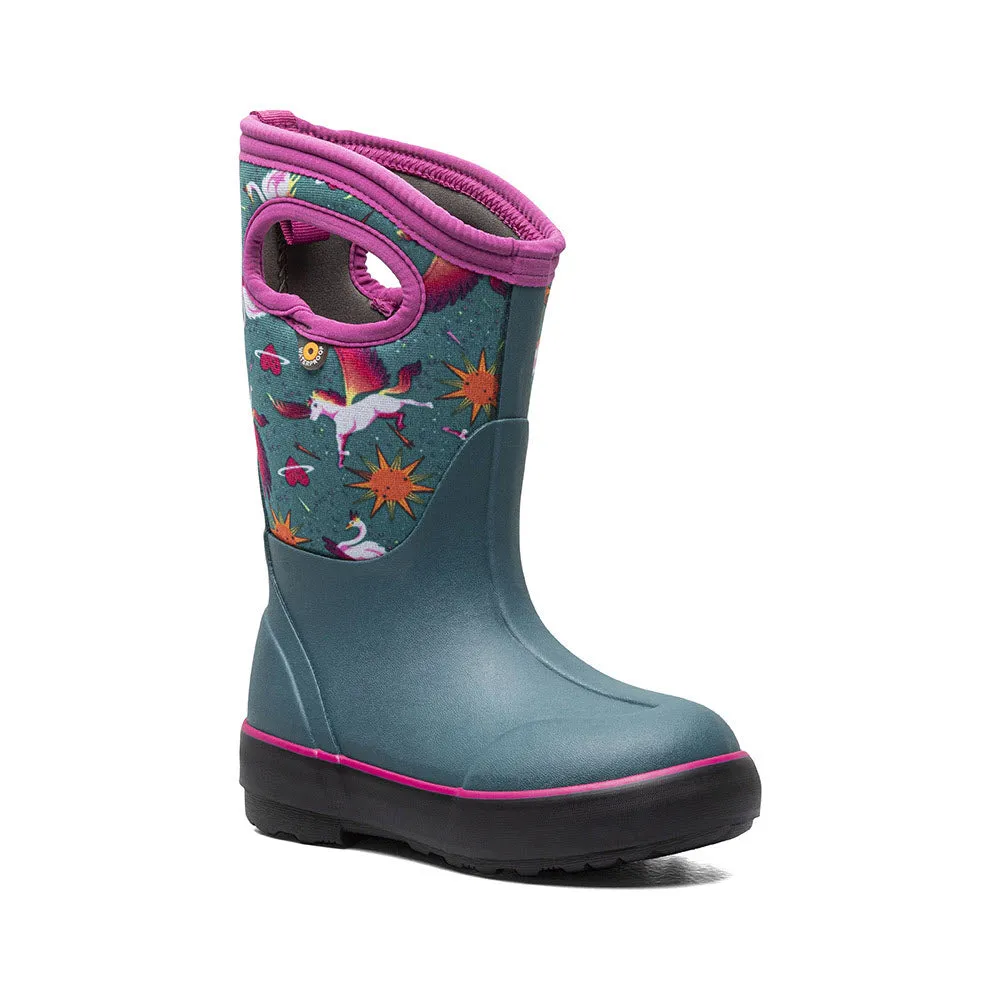 BOGS CLASSIC II SPACE PEGASUS TEAL MULTI - KIDS