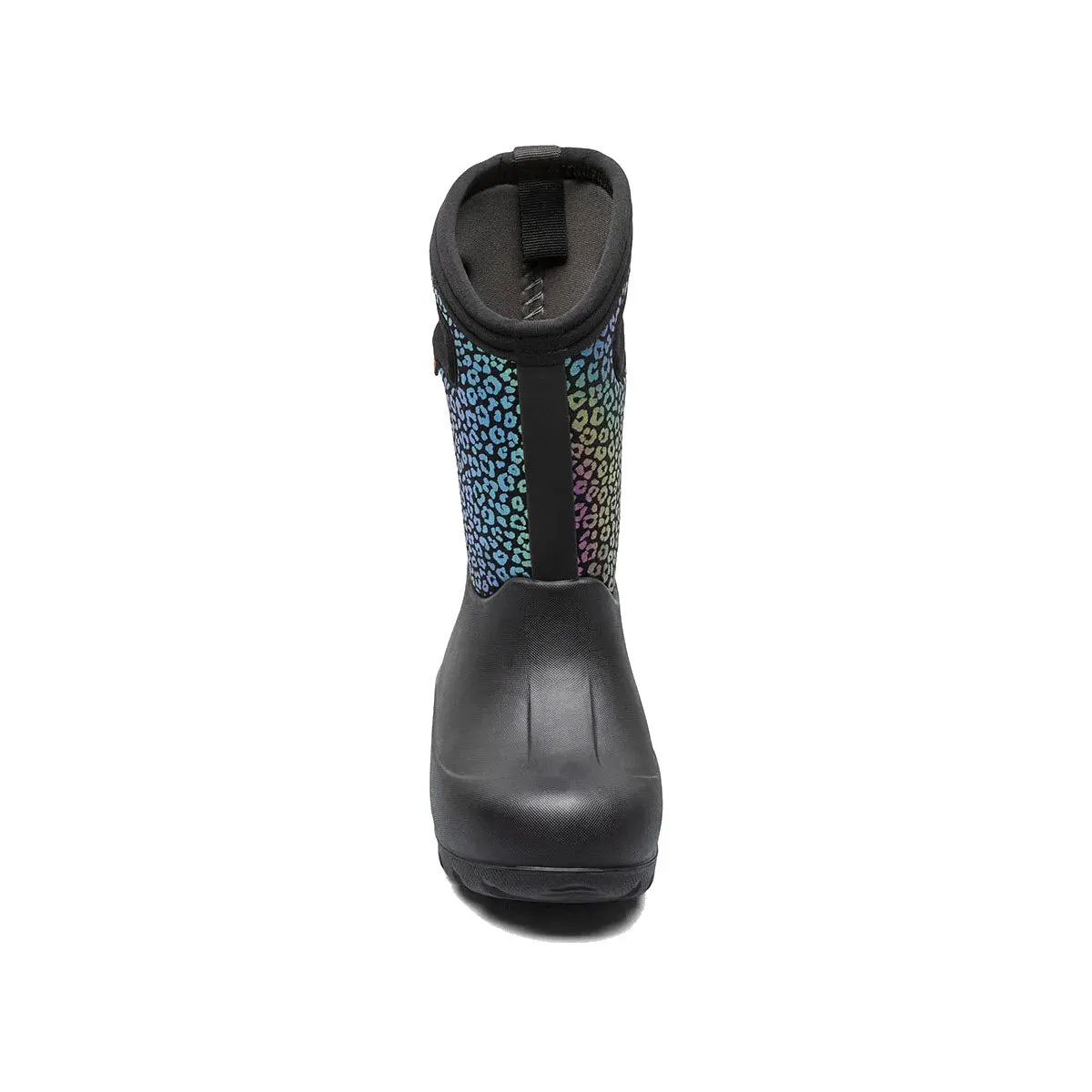 BOGS NEO-CLASSIC RAINBOW LEOPARD BLACK - KIDS