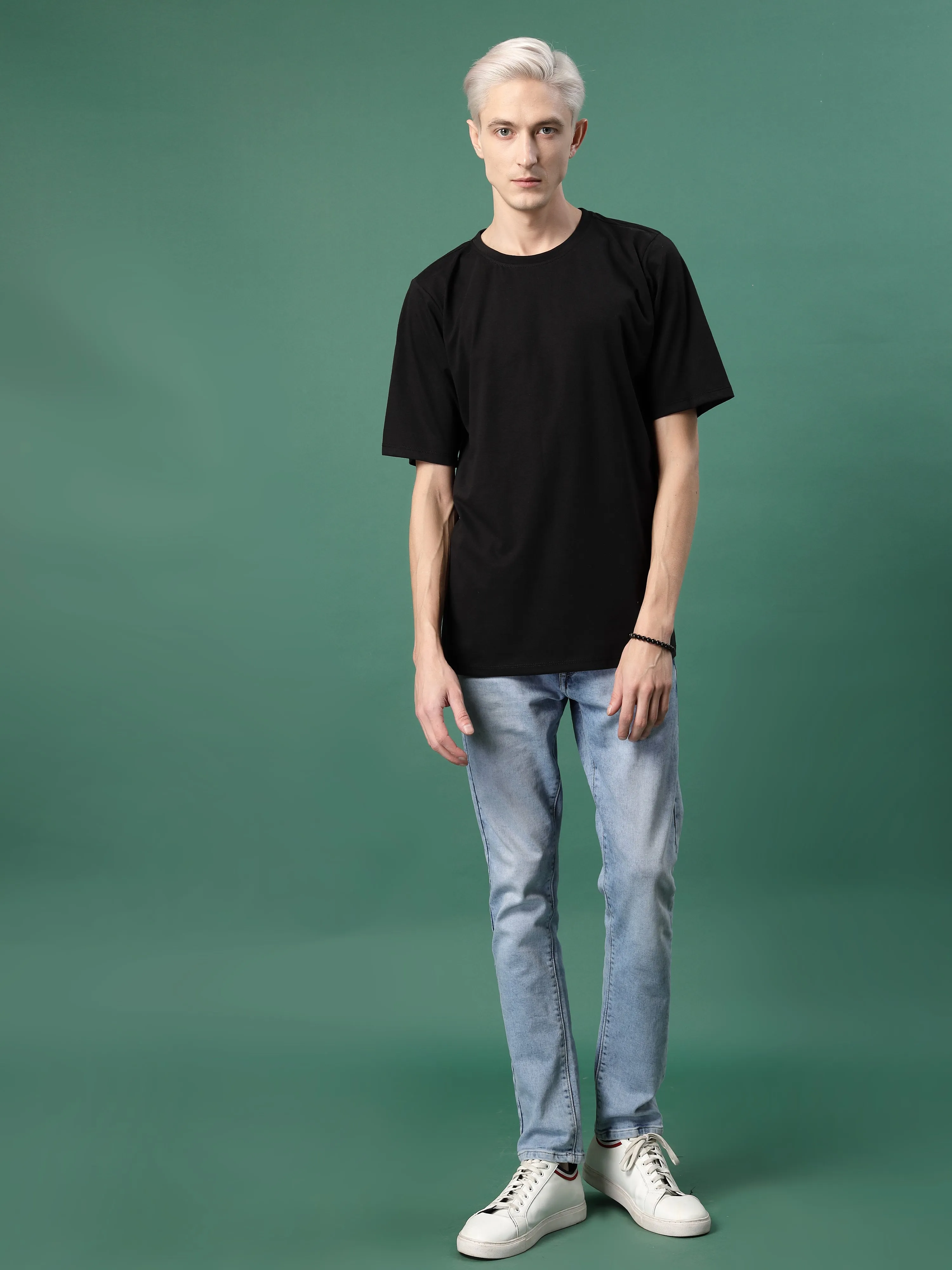 Casual Comfort Men's Oversized Cotton T-shirt