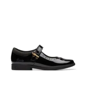 Clarks - Lock Magic K - Black Patent