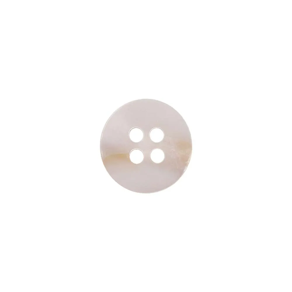 Classic Natural Off White Shirt Buttons