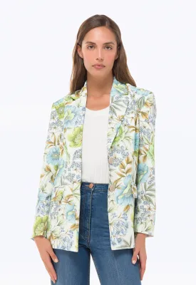 Classic Printed Blazer