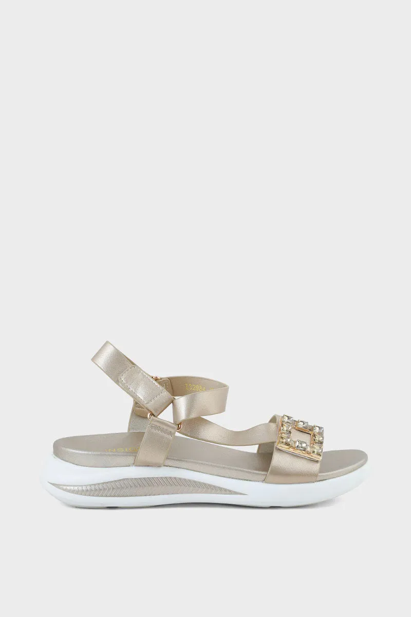 Sure! Here’s an optimized title for the product:

**Stylish Golden Comfort Sandals for Ultimate All-Day Support - Model I32984**

This title enhances the appeal by adding descriptors that highlight style and comfort while maintaining the necessary product information.