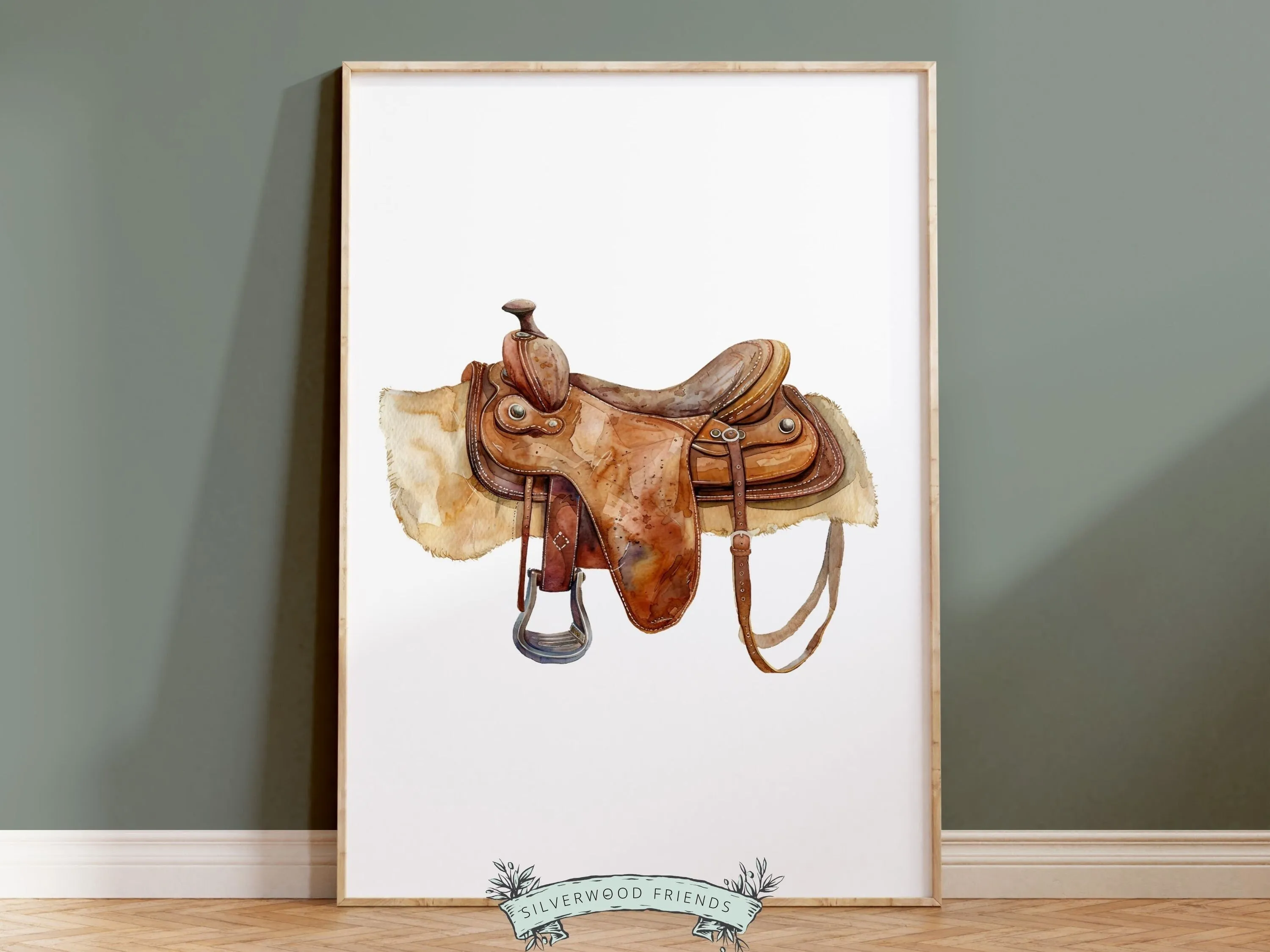 Cowboy Nursery Prints - Set of 3