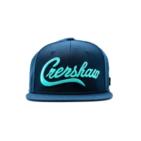 Crenshaw Limited Edition Snapback - Navy/Teal