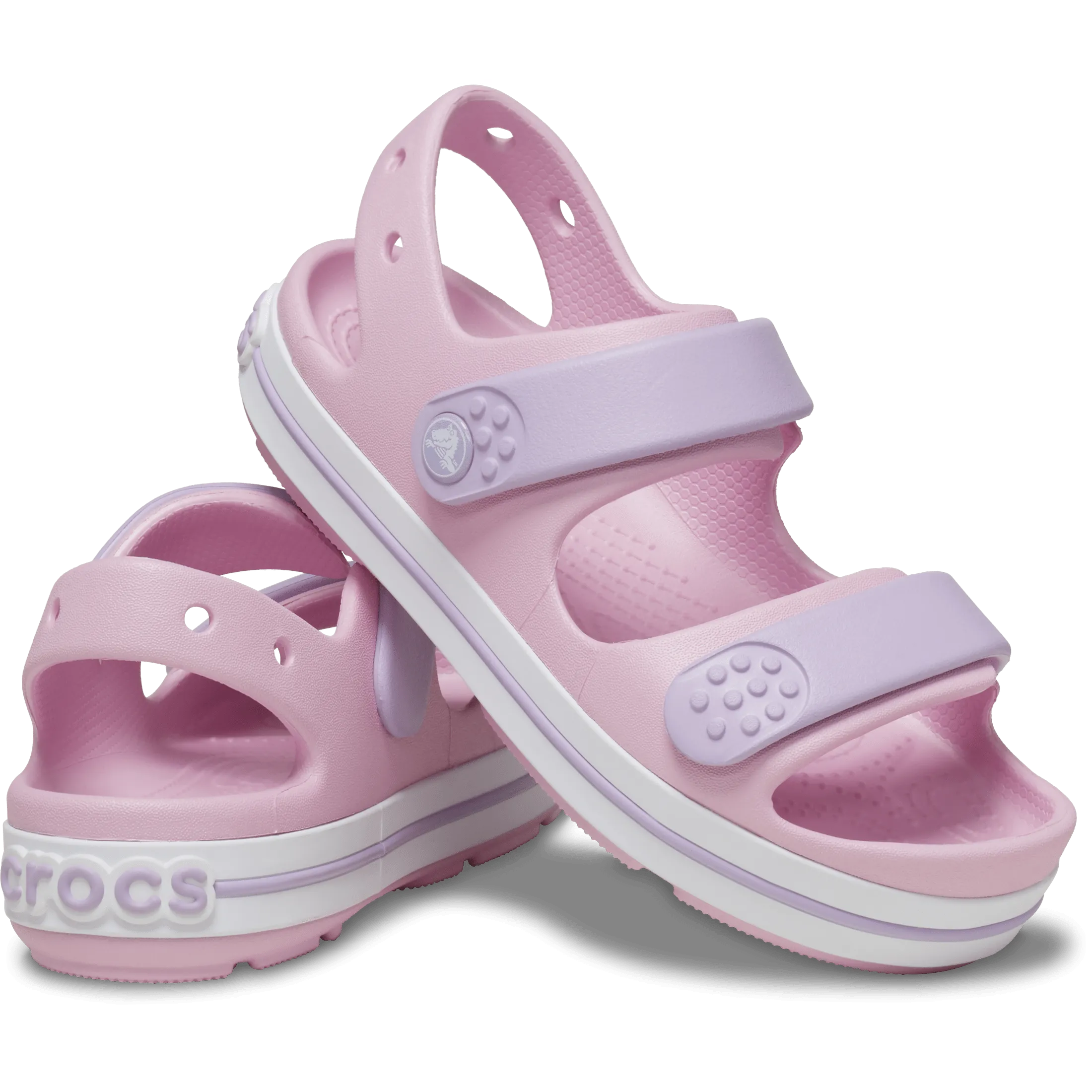 Crocs Crocband Cruiser Sandal T Light Pink Kids