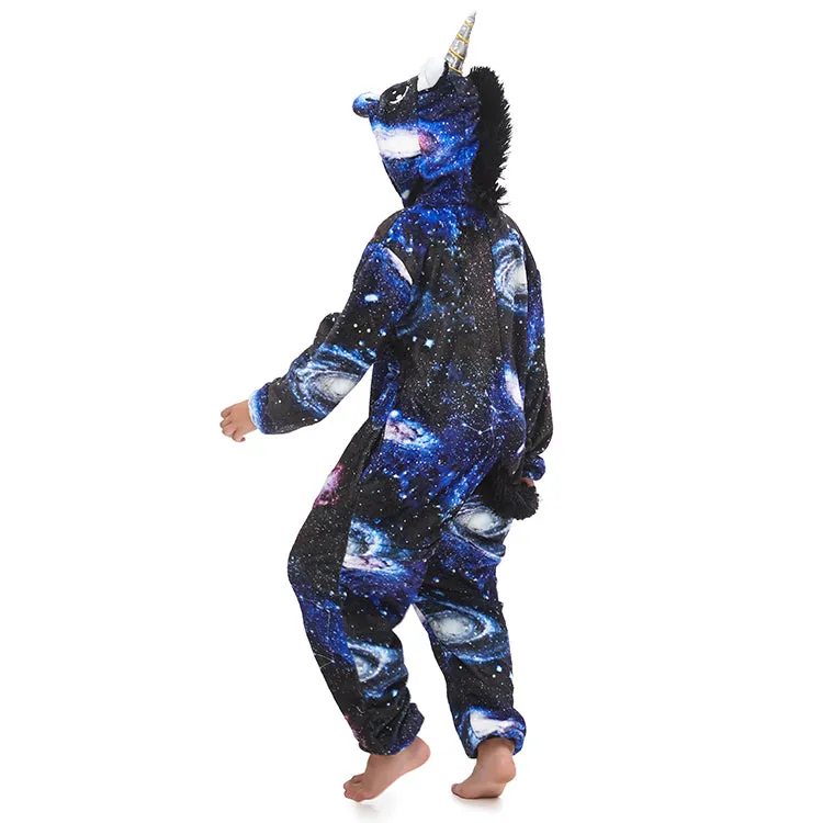 Dark Galaxy Unicorn Kids Onesie