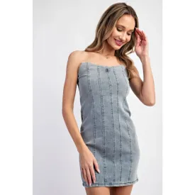 Dreamweaver Denim Mini Dress