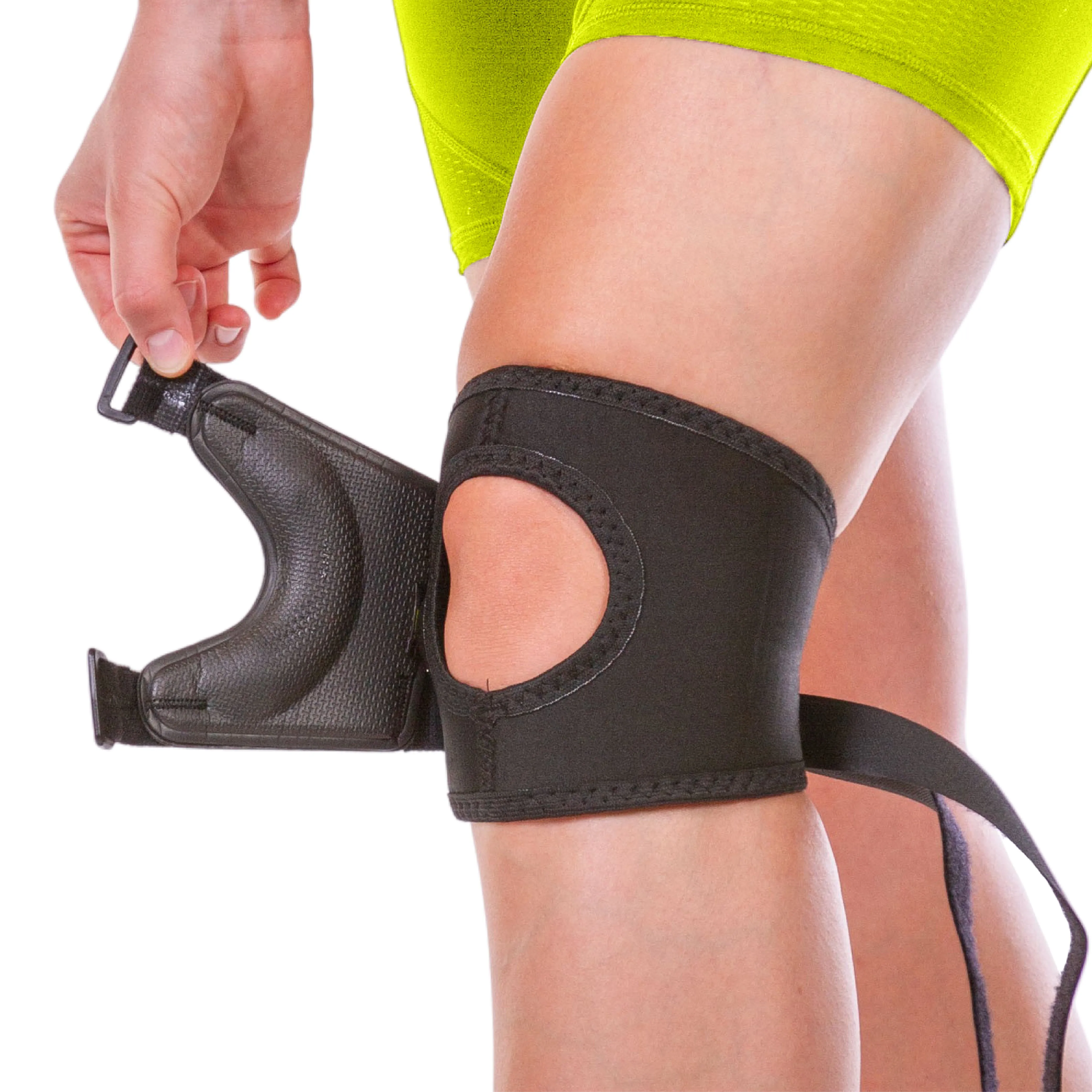 Exercise Knee Brace | Sweat-Resistant Work Out Stabilizer Sleeve for Patella Tracking & Kneecap Pain