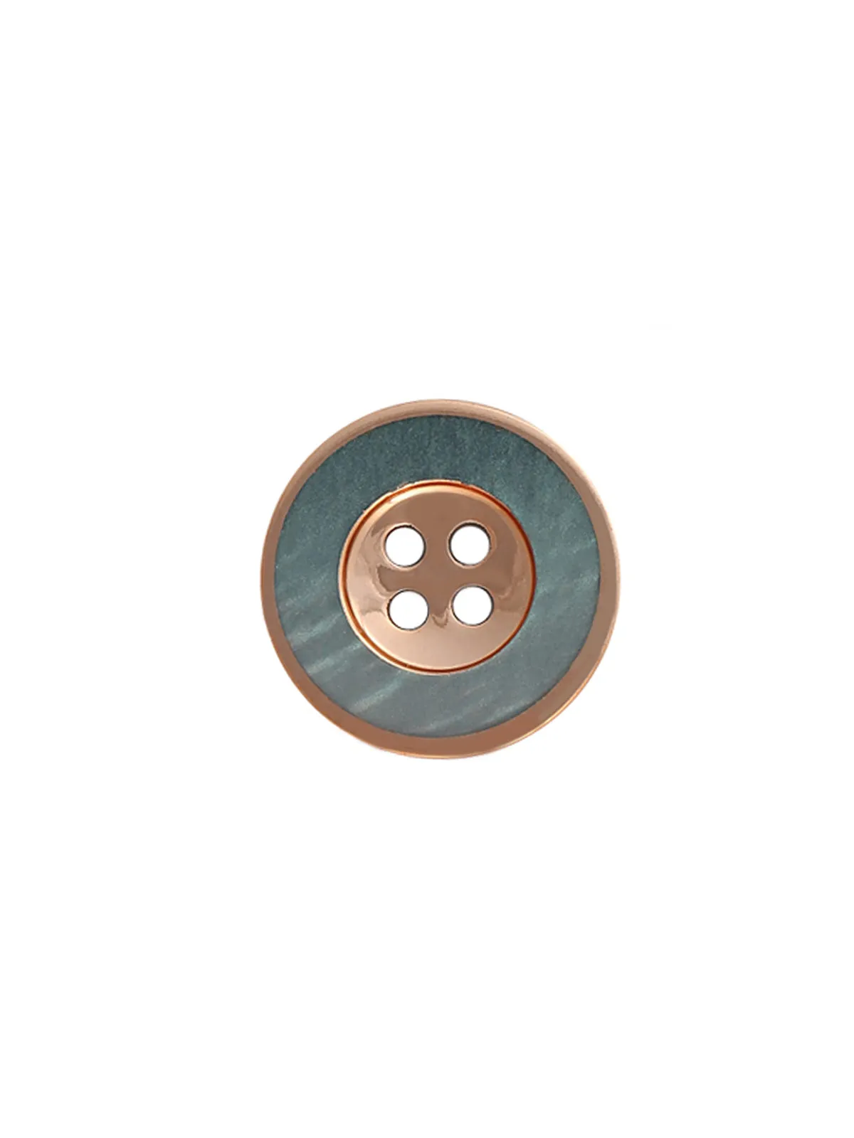 Fancy Rounded Rim 4-Hole Coat Button