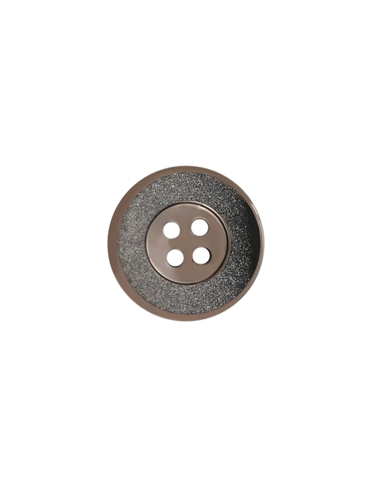 Fancy Rounded Rim 4-Hole Coat Button