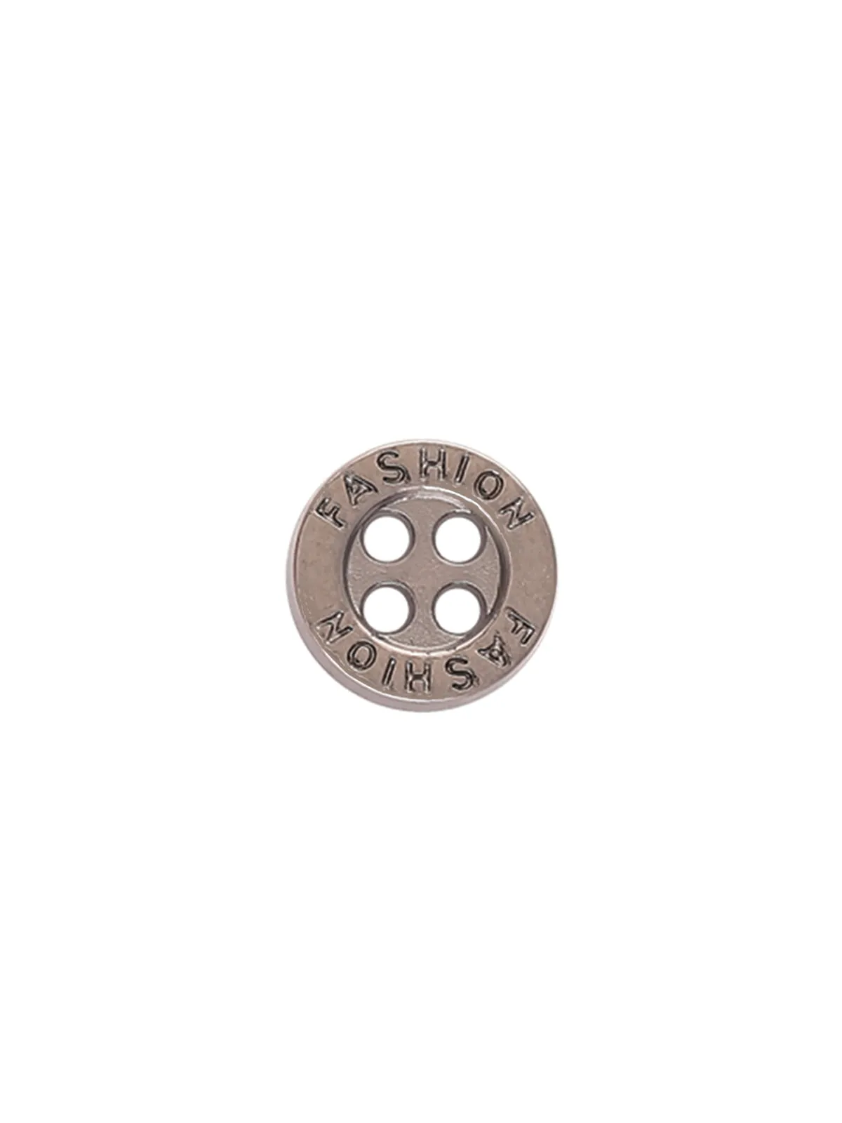 Fashion Round Shape 4-Hole Shirt Metal Button