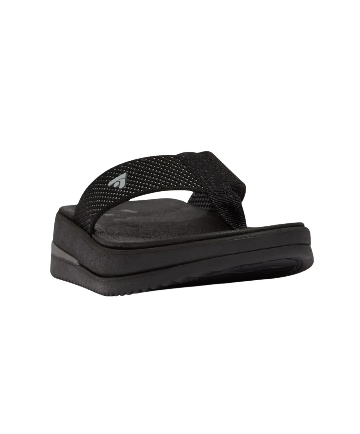 FitFlop Surff Two-Tone Webbing Women Toe-Post Black