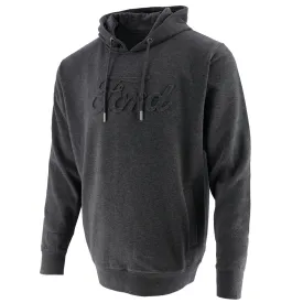 Ford Men's Logo Embossed Hooded Pullover Fleece