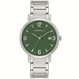 GENTS DRESS WATCH WITH DEEP GREEN DIAL