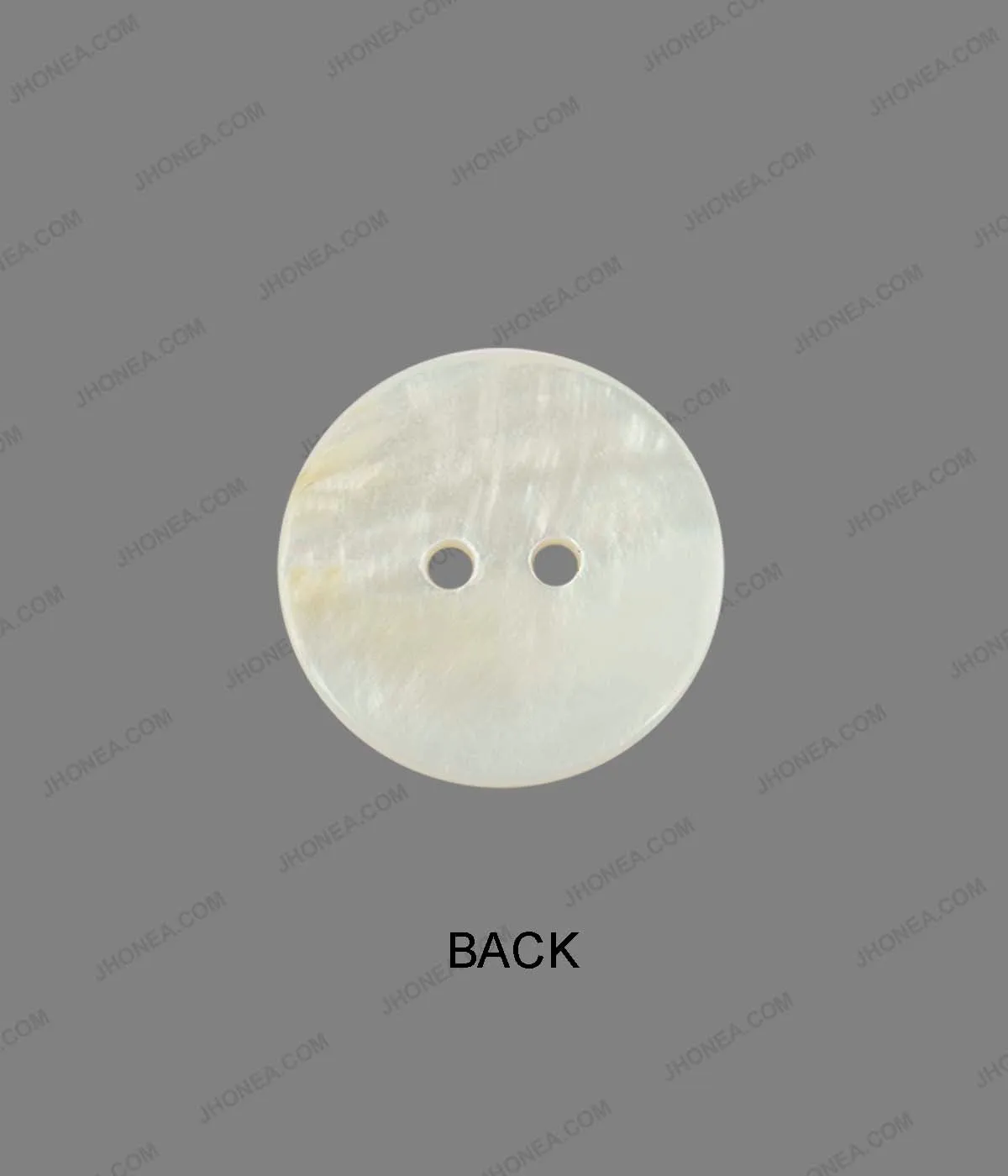 Glossy & Shiny Pearlescent White Shirt Buttons for Shirts/Blazers