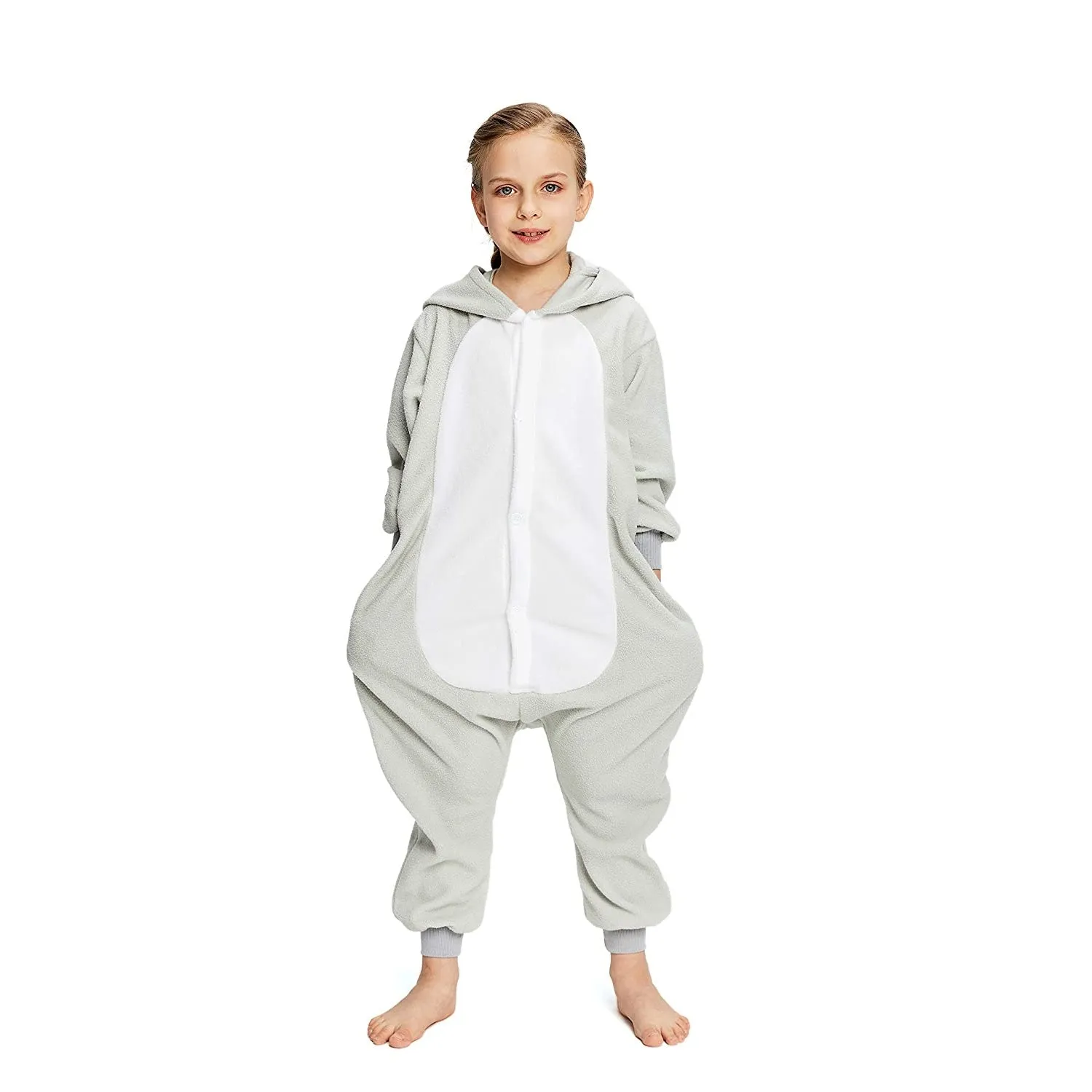 Grey Elephant Kids Onesie