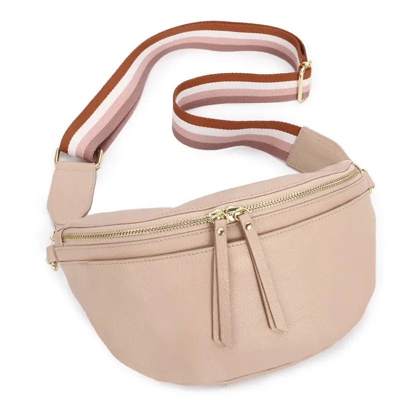 Hi Ho & Co Cherish Leather Blush Bag