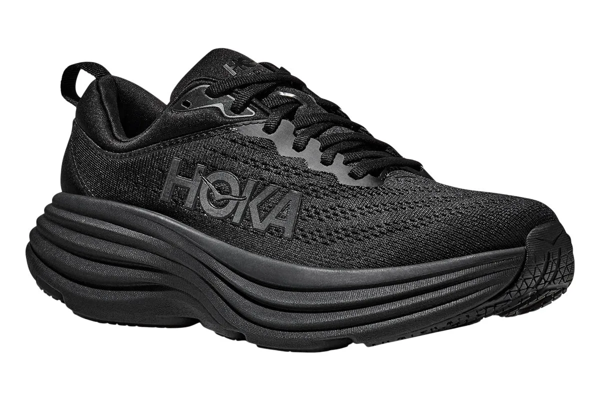 Hoka Bondi 8 4E Black/Black Mens