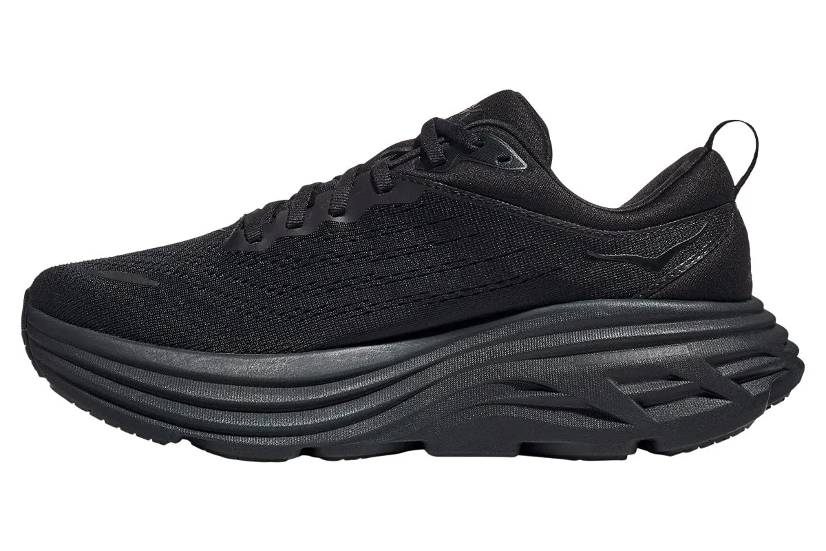 Hoka Bondi 8 4E Black/Black Mens