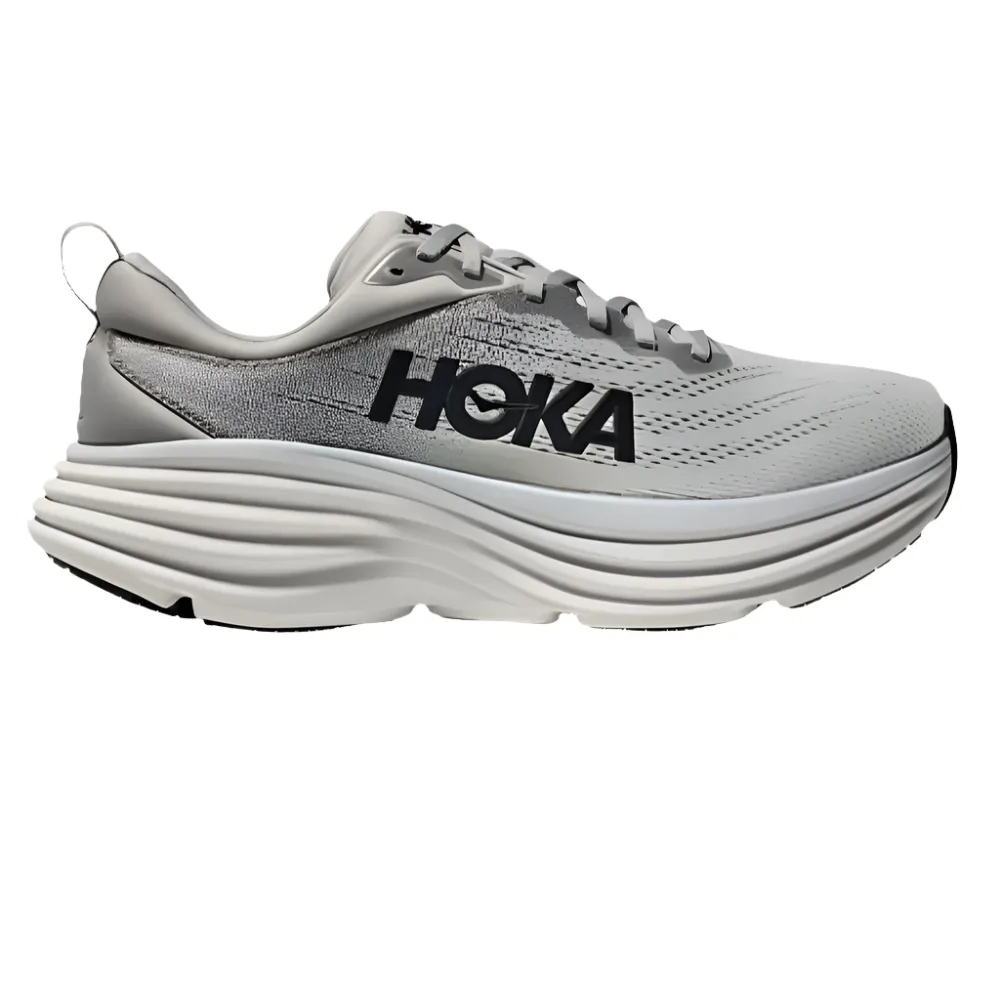 Hoka Men's Bondi 8 Shark / Harbor Mist Wide