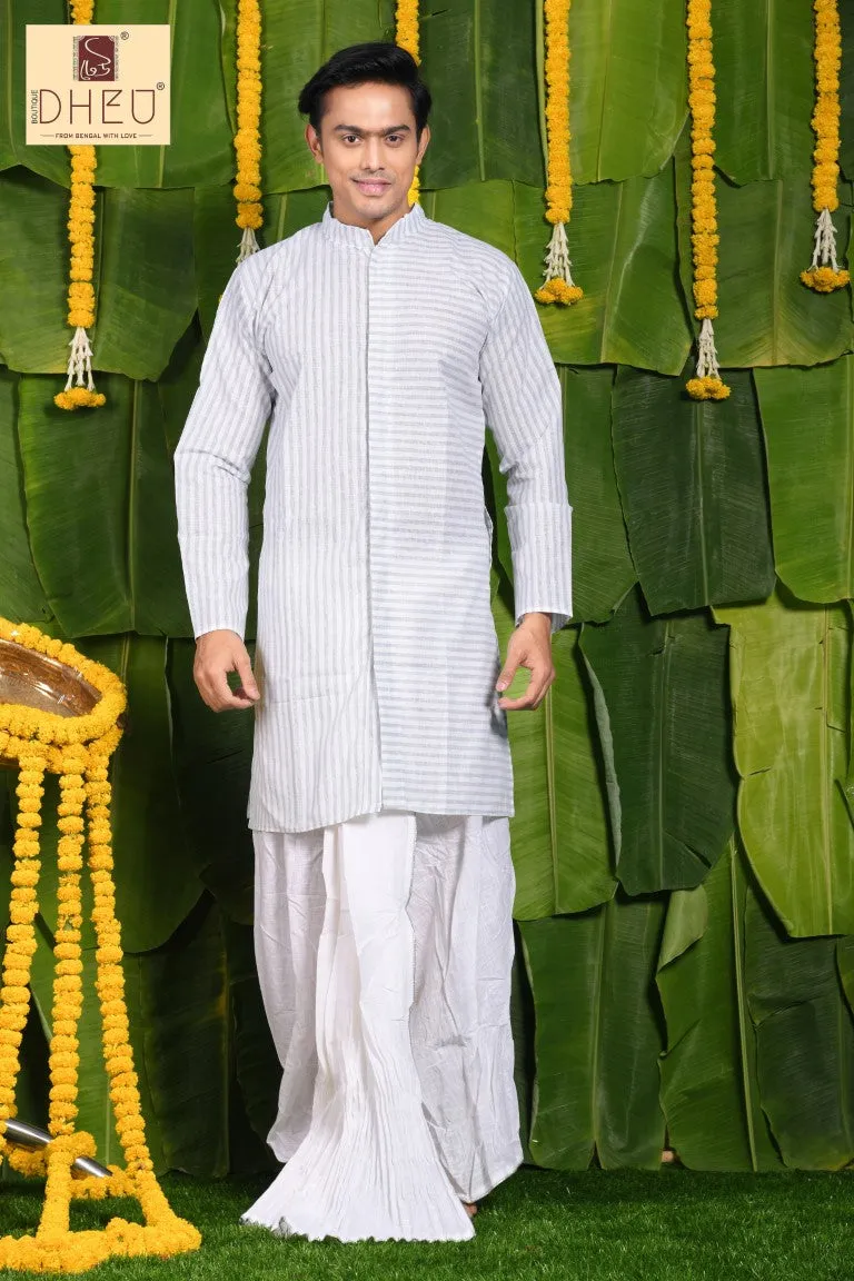 Janajajok- Dheu Designer Dhoti(Optional)Kurta Set