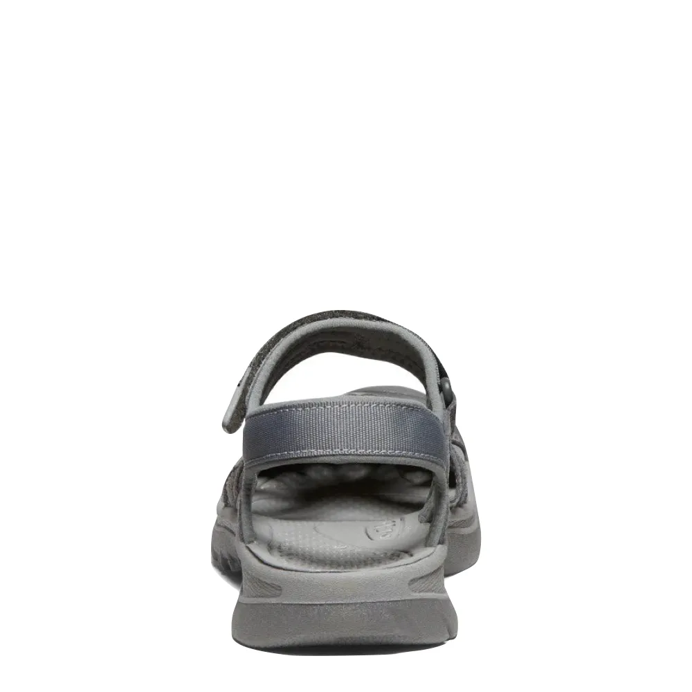 KEEN Women's Rose Waterproof Sandal in Gargoyle Grey