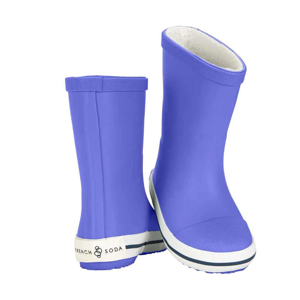 Kids' Rubber Gumboot - Purple