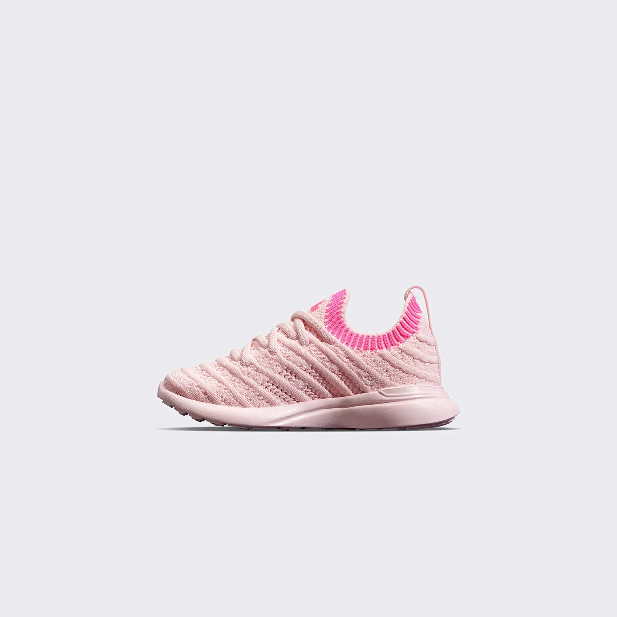 Kid's TechLoom Wave Bleached Pink / Fusion Pink / Ribbed