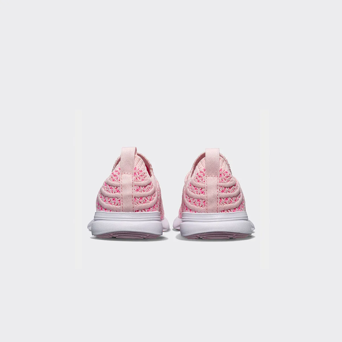 Kid's TechLoom Wave Bleached Pink / Fusion Pink / White