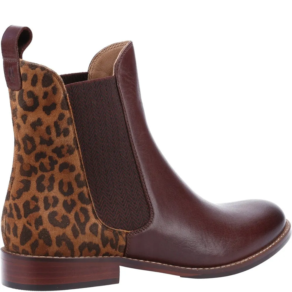 Leopard Print Chloe Chelsea Boots