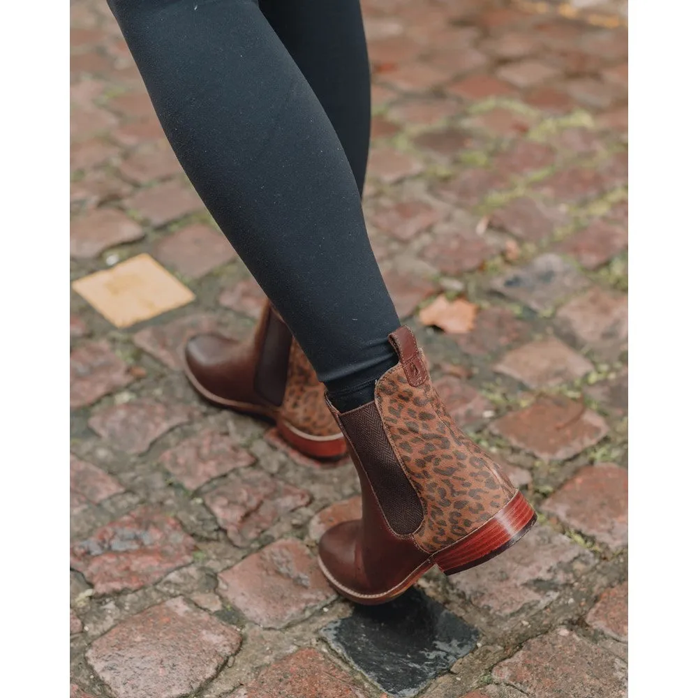 Leopard Print Chloe Chelsea Boots