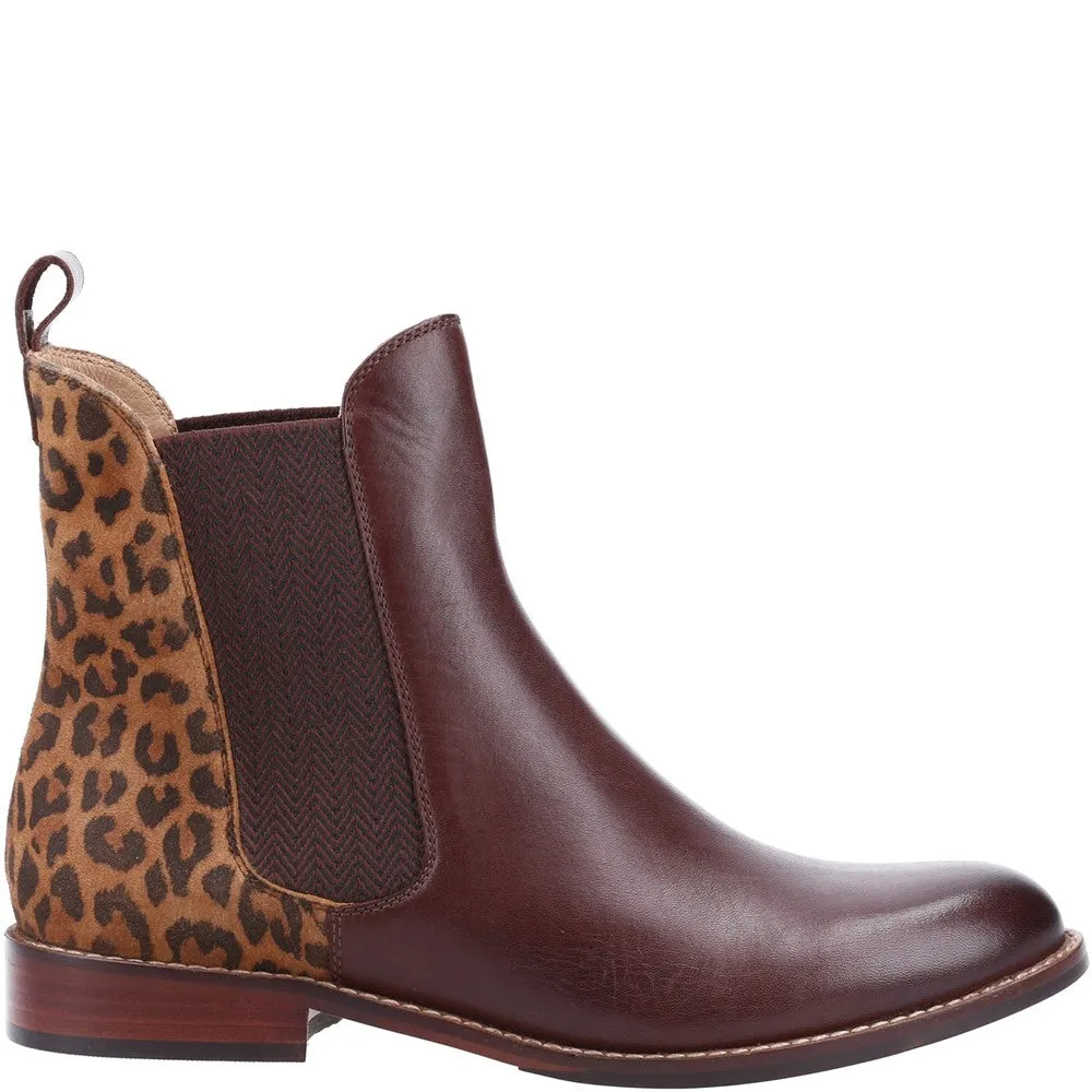 Leopard Print Chloe Chelsea Boots